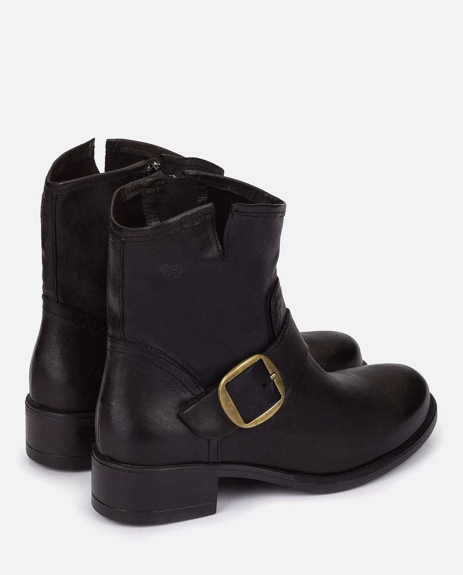 botin_plano_mons001_negro_4.webp Mujer Yokono Botin Plano Mons-001 Negro