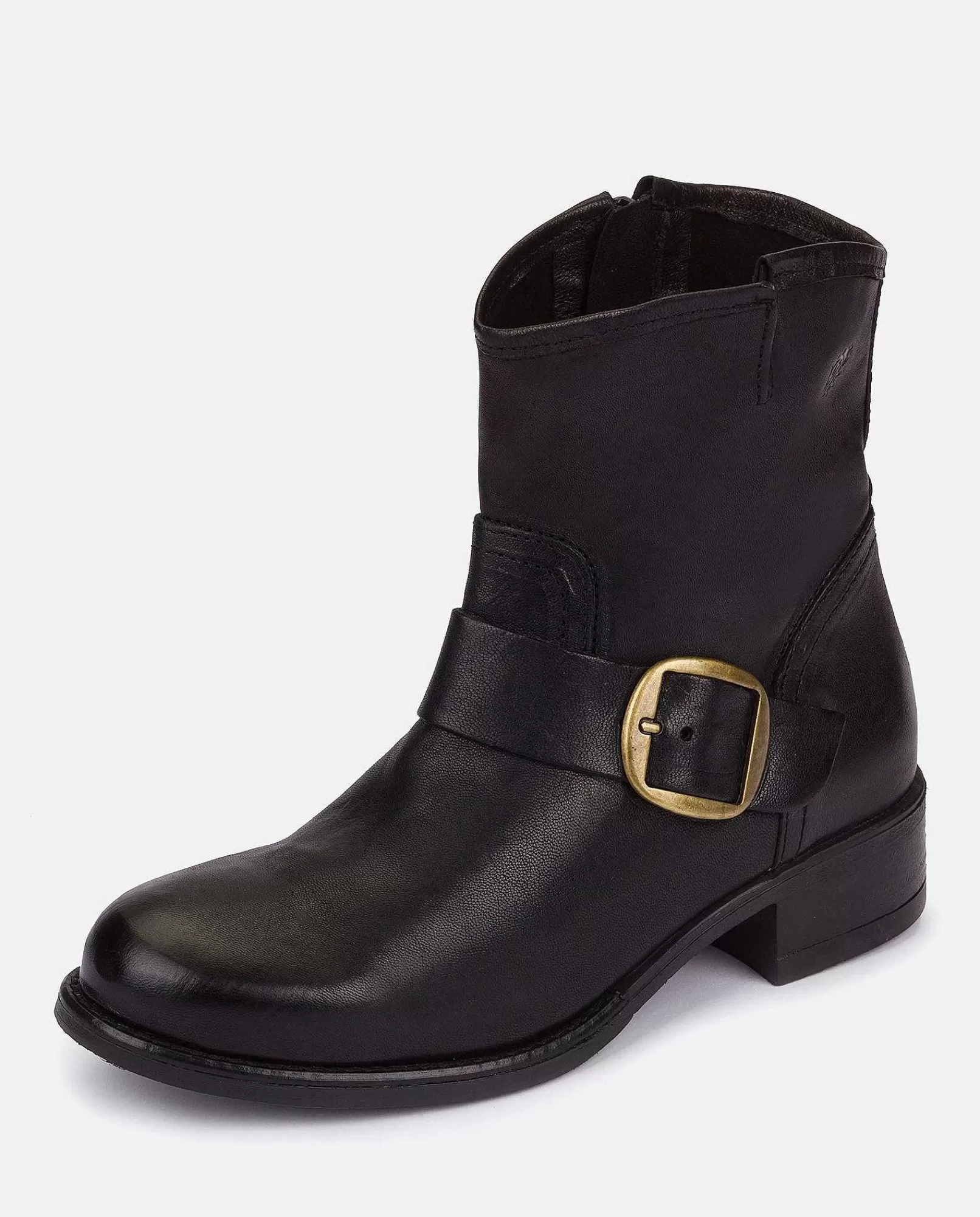 botin_plano_mons001_negro_7.webp Mujer Yokono Botin Plano Mons-001 Negro