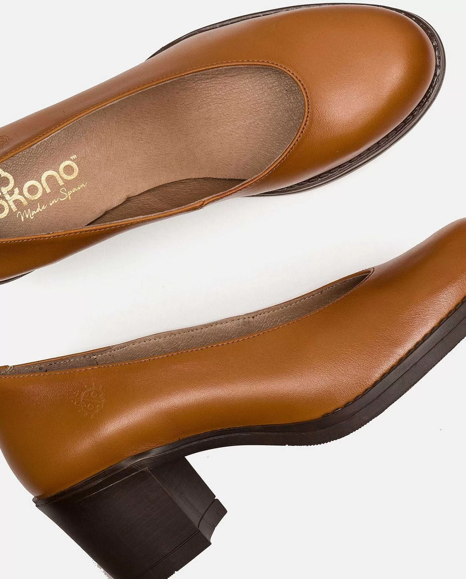 zapato_de_tacon_lille007_cuero_5.webp Mujer Yokono Zapato De Tacon Lille-007 Cuero